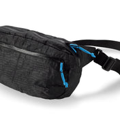 Front view of the ultralight and versatile Hyperlite Mountain Gear Versa in Black