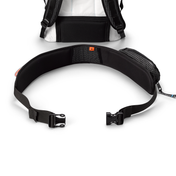View of the Removable/exchangeable GLP hipbelt on the Hyperlite Mountain Gear Halka 55