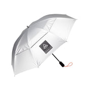 Front view of Hyperlite Mountain Gear's Essential Umbrella in White