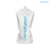 Front view of Hyperlite Mountain Gear's Platy 2.0L Ultralight Collapsible Water Bottle