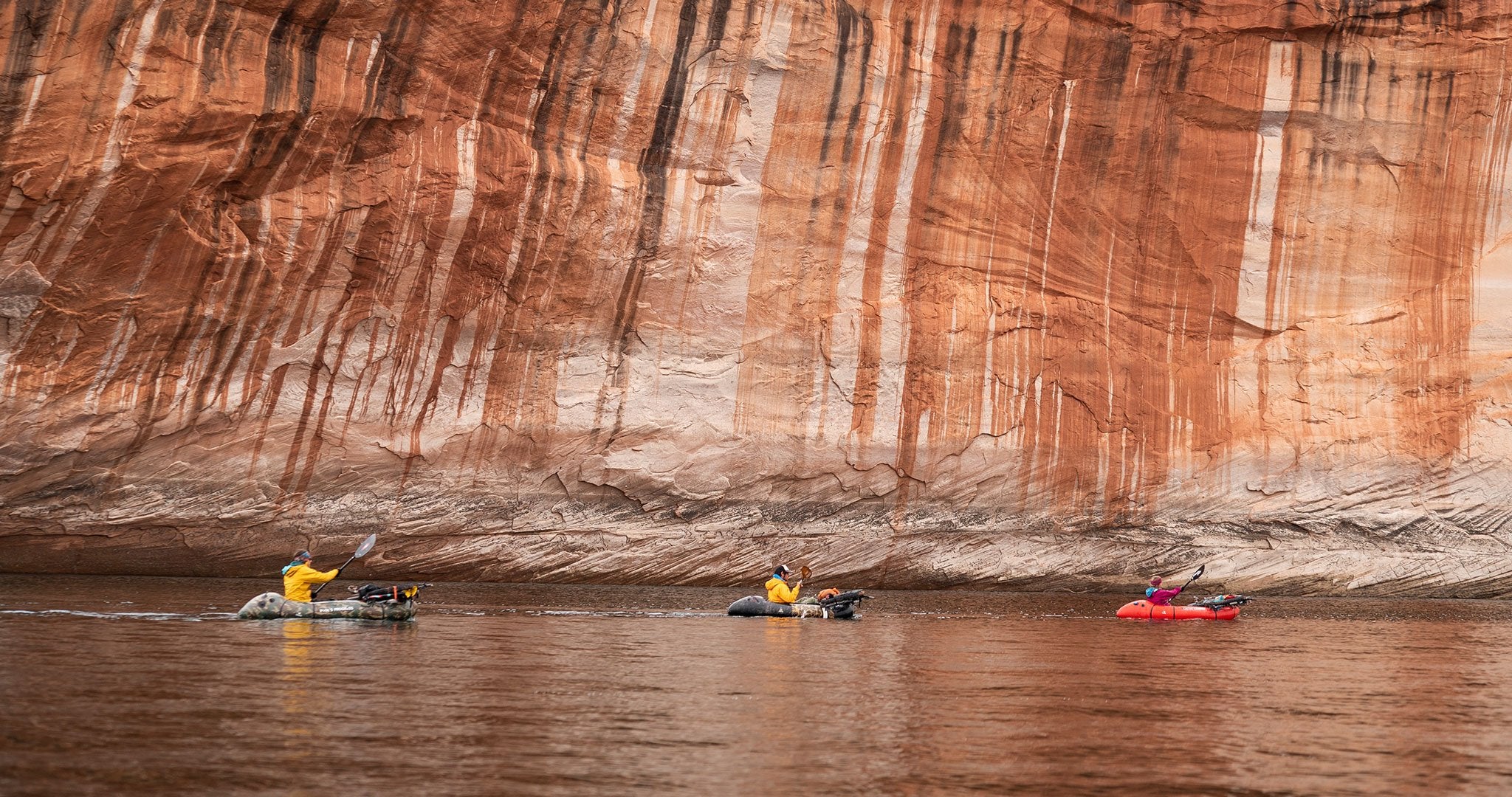 Rafting through Utah
