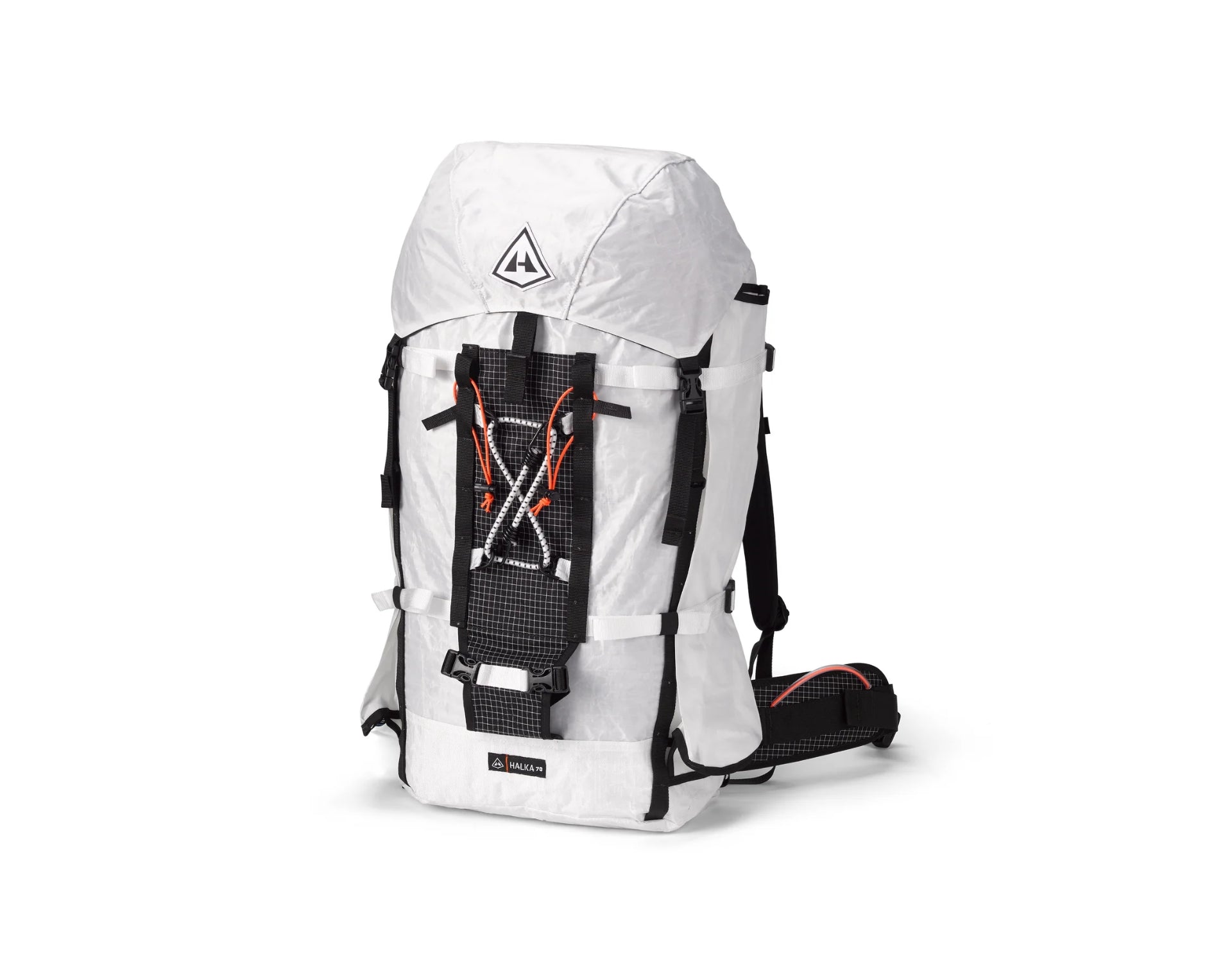 Hyperlite Mountain Gear Halka 70 Backpack in White