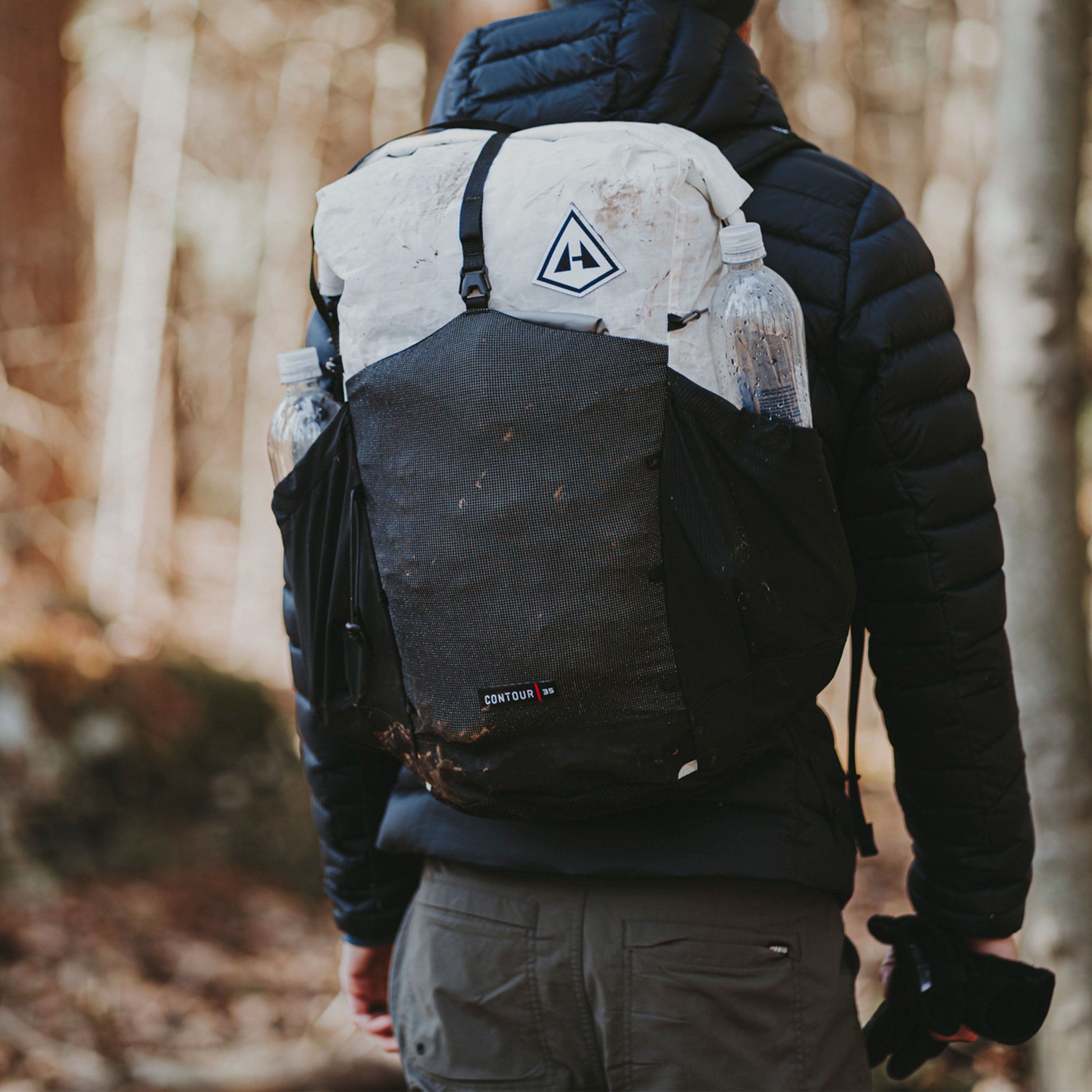 Hyperlite Destroyer Hyperlite Mountain Gear Contour 35 Ultralight Frameless Thru Hiking Pack