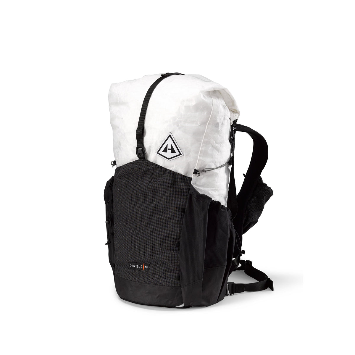 Hyperlite's Hyperlite Mountain Gear Contour 35 Ultralight Frameless Thru Hiking Pack