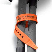 Hyperlite Mountain Gear's UltaMid Pole Straps wrapped around poles 