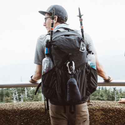 Male carrying the Black Southwest 40 Pack in Black