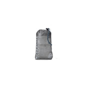 Front view of Hyperlite Mountain Gear's .3L Drawstring Stuff Sack in Gray