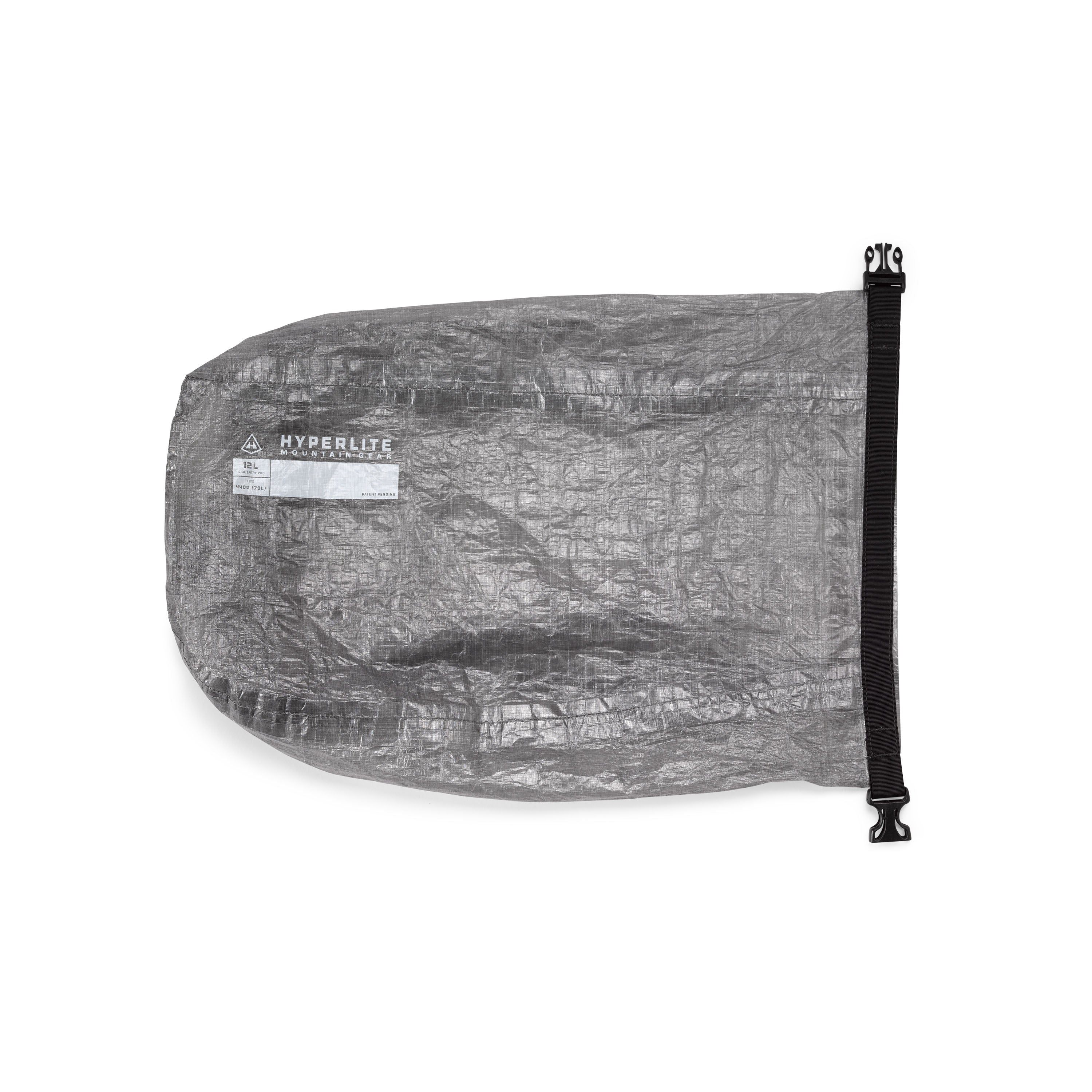 Side Entry Pod Ultralight Pack Storage System for Backpacking