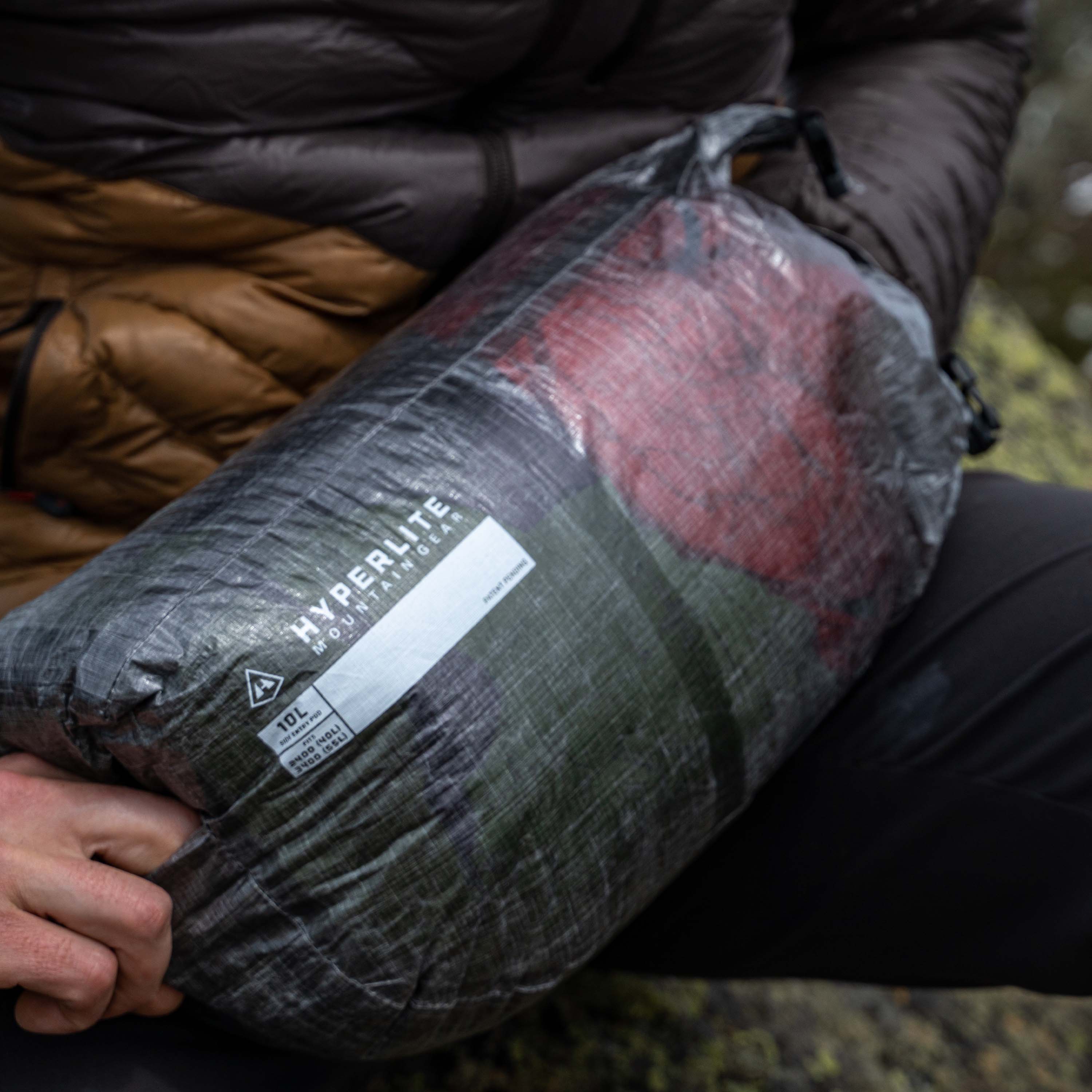 Side Entry Pod Ultralight Pack Storage System for Backpacking