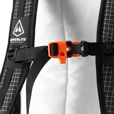 Hyperlite Mountain Gear Unbound 40 Pack shoulder straps made with Hardline with Dyneema® shoulder straps with 3/8” closed cell foam